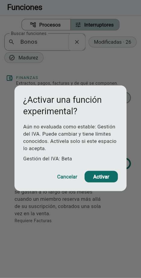 Beta, Sin evaluar y la pregunta antes de activar