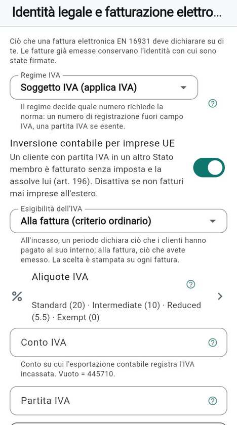 La Sua identità legale e che cosa chiedere al commercialista