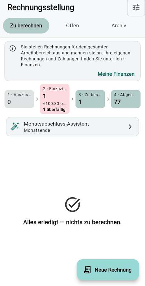Zuerst entscheiden: Zahlen die Mitglieder, und wer stellt die Rechnungen aus?