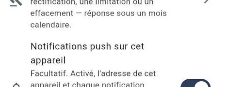 Ce que les membres contrôlent