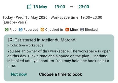 Check your space