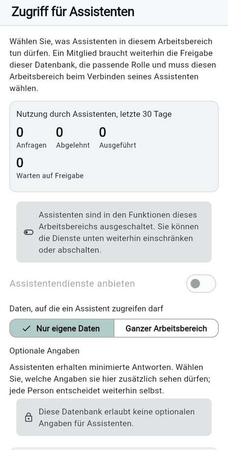Hilfe durch einen KI-Assistenten