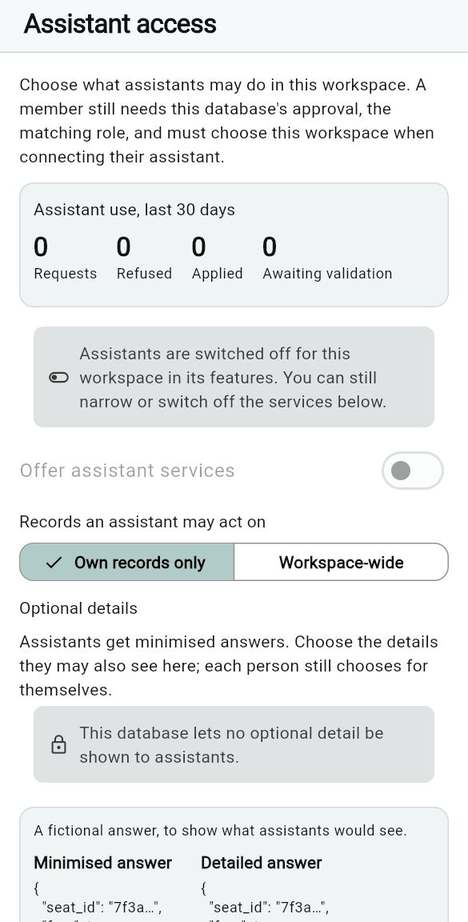 Help from an AI assistant