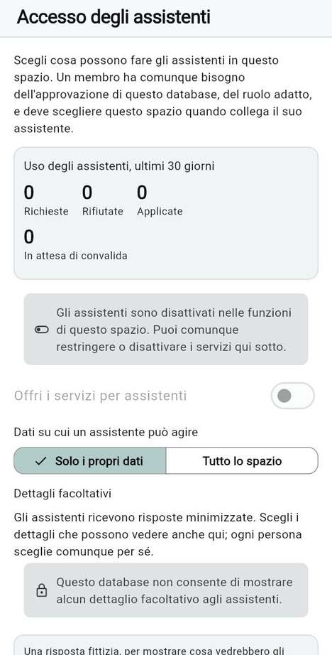 Aiuto da un assistente IA