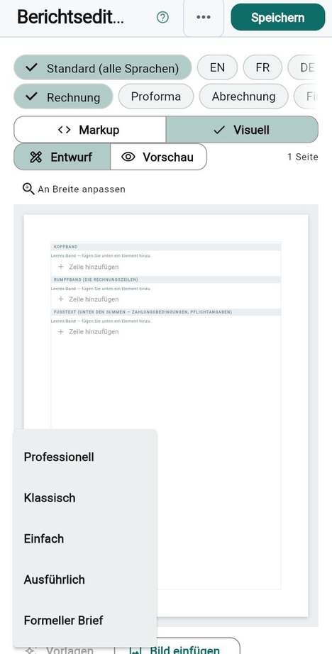 Die Reihenfolge, der Sie folgen