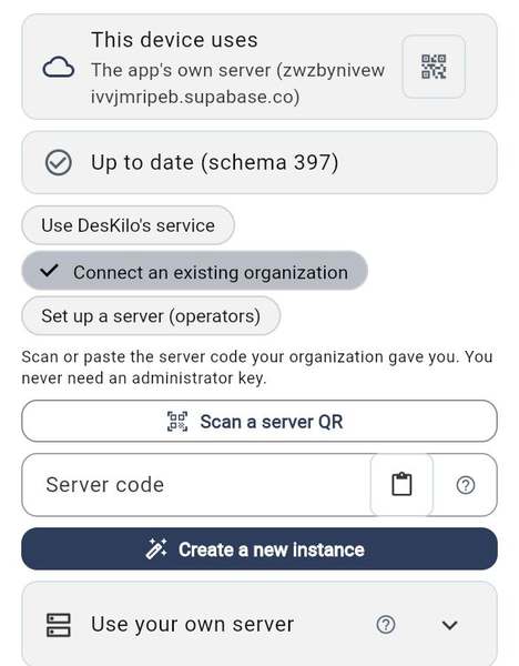 Your own server