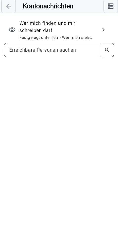 Eine Unterhaltung oder eine Gruppe beginnen