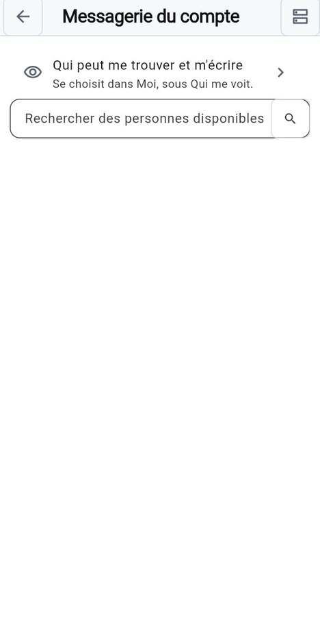 Démarrer une conversation ou un groupe