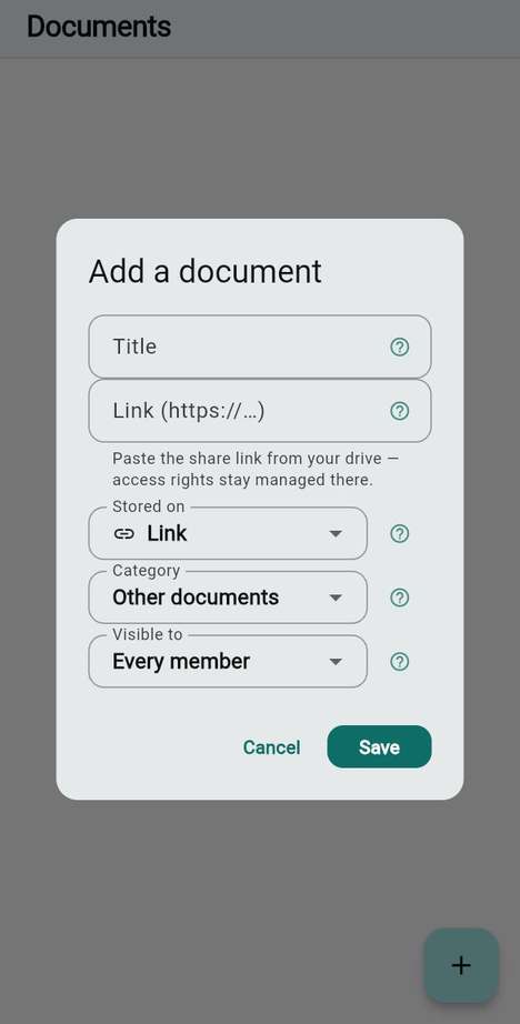 Add a document to the library