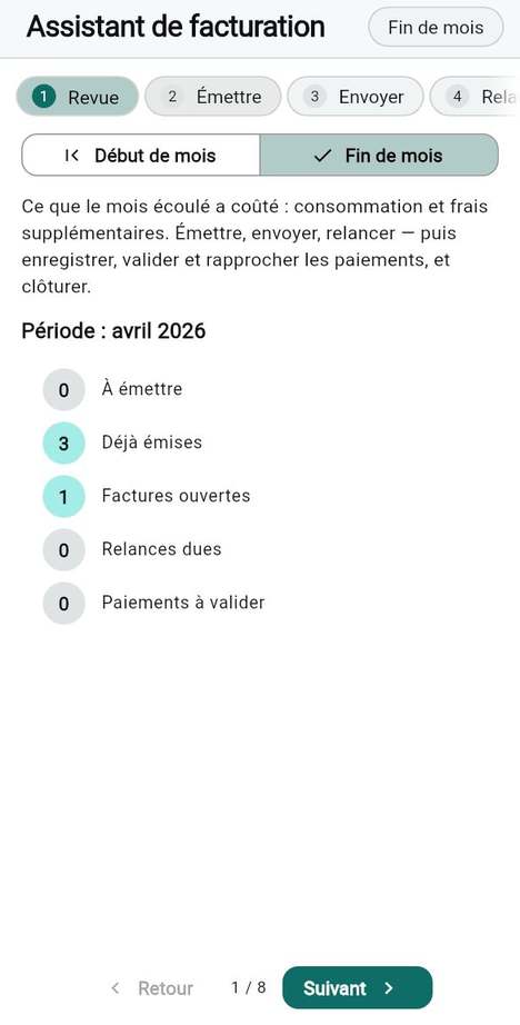 L'assistant de clôture