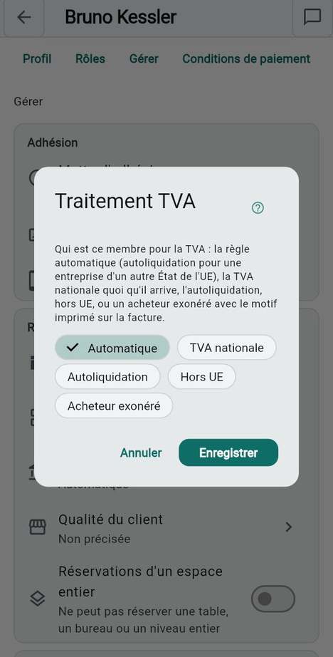 Traitement TVA