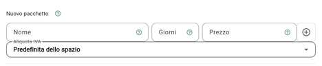 Nuovo pacchetto