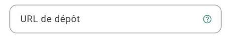 URL de dépôt