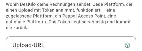 Die E-Rechnungs-Plattform
