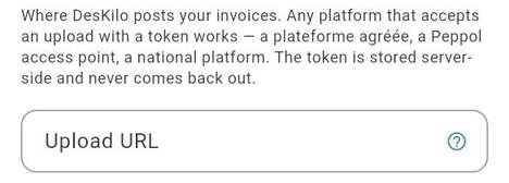 The e-invoicing platform