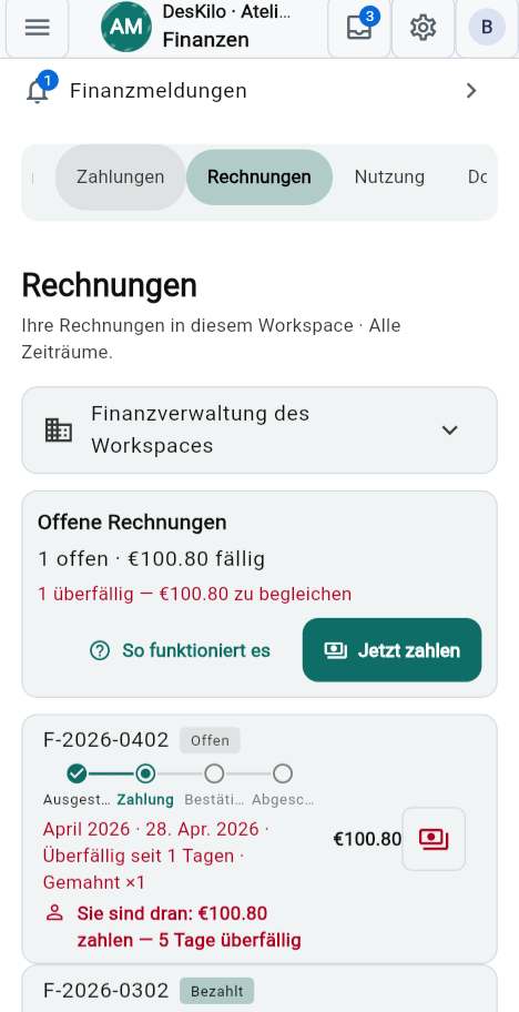 Ihre Rechnungen