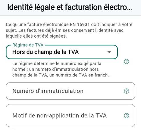 Numéro d'immatriculation
