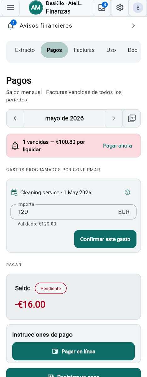 Pague lo que debe