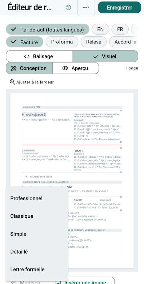 Modèles prêts à l'emploi