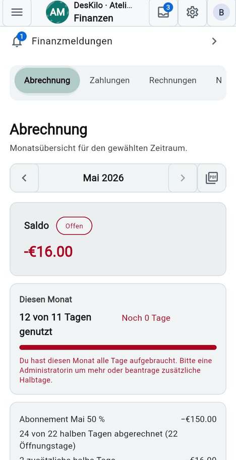 Ihre Abrechnung lesen