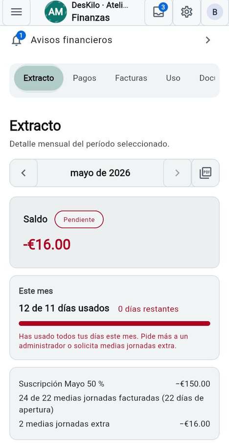 Consulte su extracto