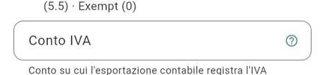 Conto IVA