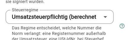 Steuerregime