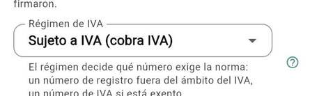 Régimen de IVA