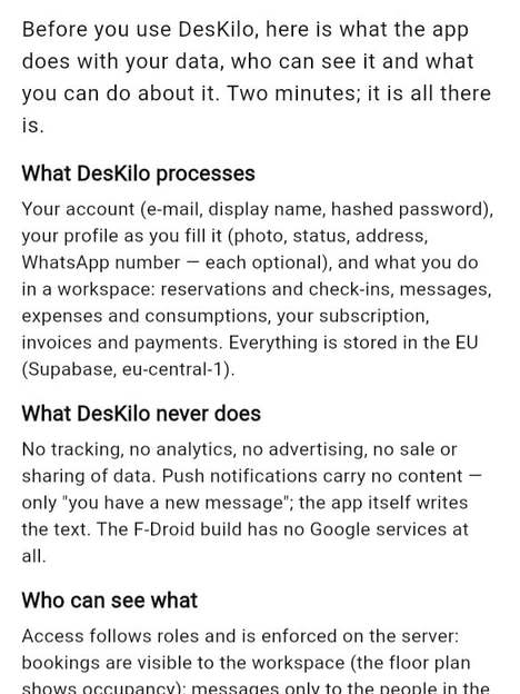 Your data, your rights