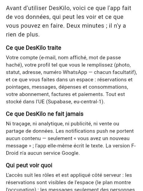 Vos données, vos droits