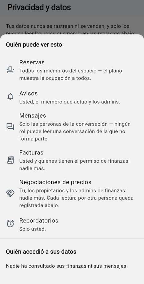 Privacidad: quién puede ver mis datos