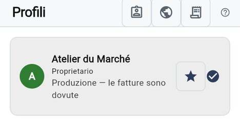 Profili: un account, più spazi