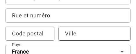 Votre adresse