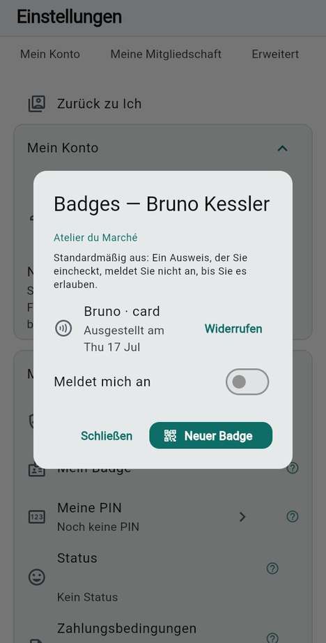 Ihr Badge