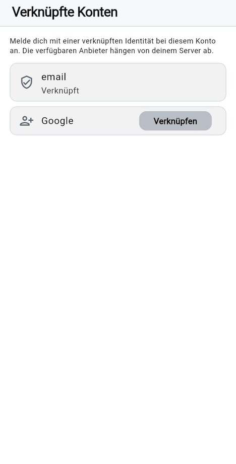 Verknüpfte Konten