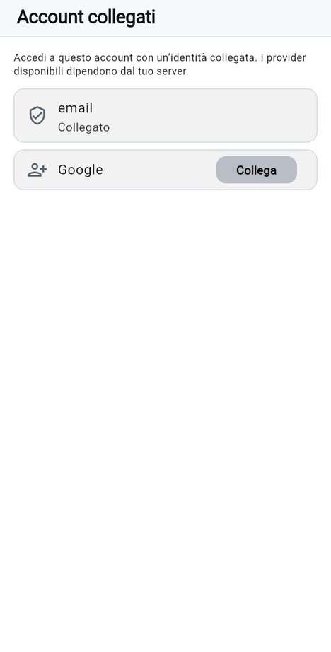 Account collegati