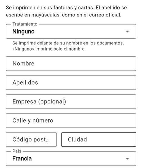 Datos personales