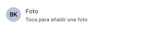 Su cuenta y su foto