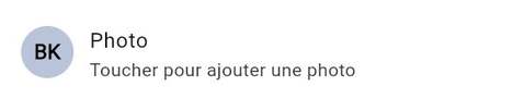 Votre compte et votre photo