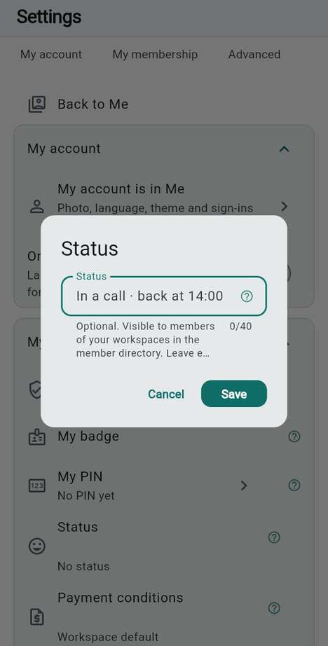 Your status line