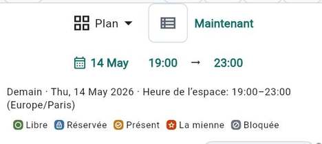 Choisir le jour et l'heure