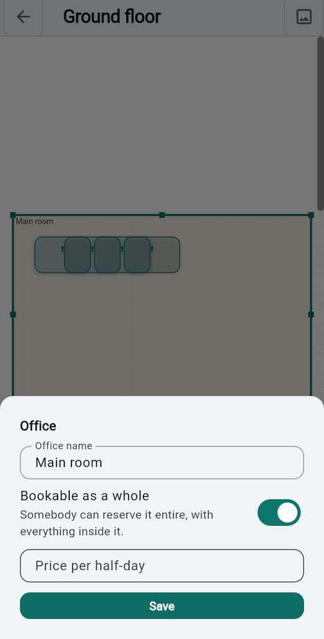 Name an office or a desk and put a price on it