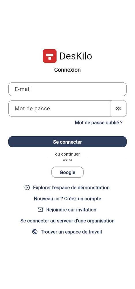 Créer un compte ou se connecter
