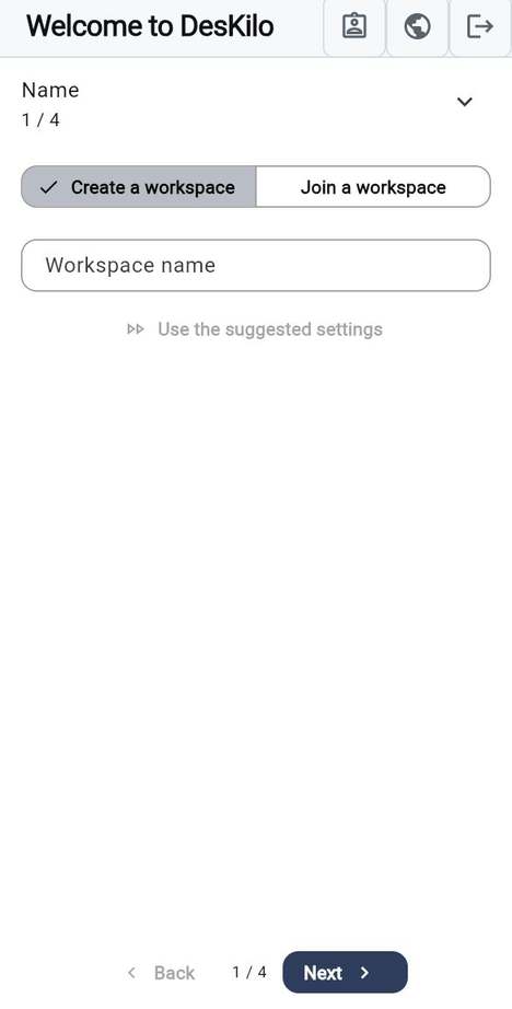 Create a workspace