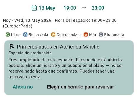 La tarjeta Primeros pasos y los consejos