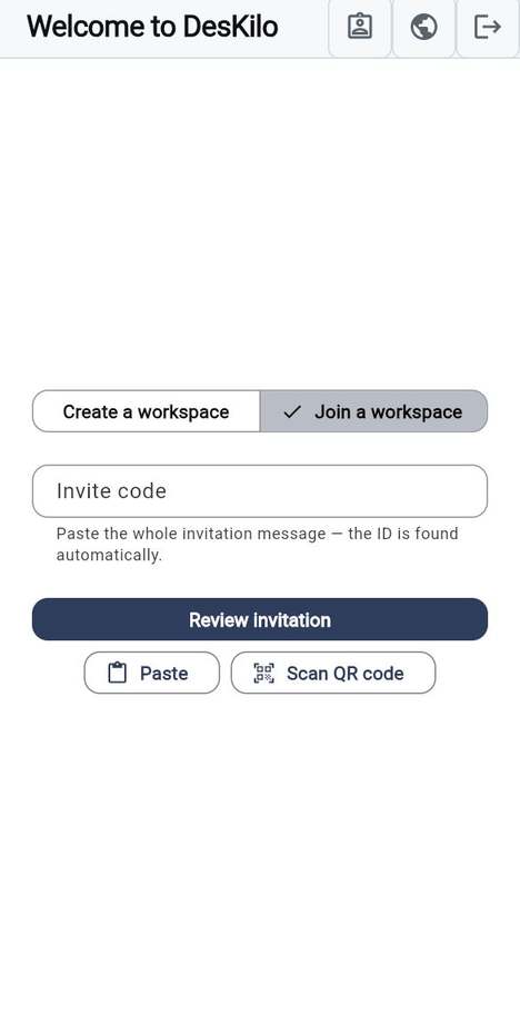 Join a workspace