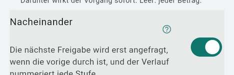 Nacheinander