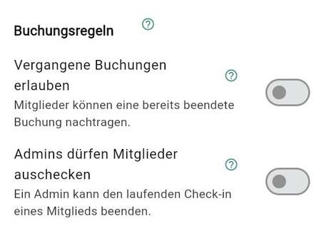 Buchungsregeln