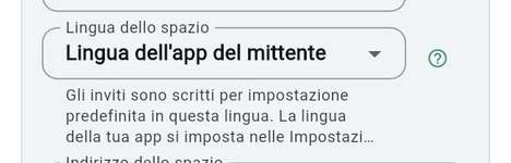 Lingua dello spazio