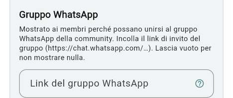 Gruppo WhatsApp